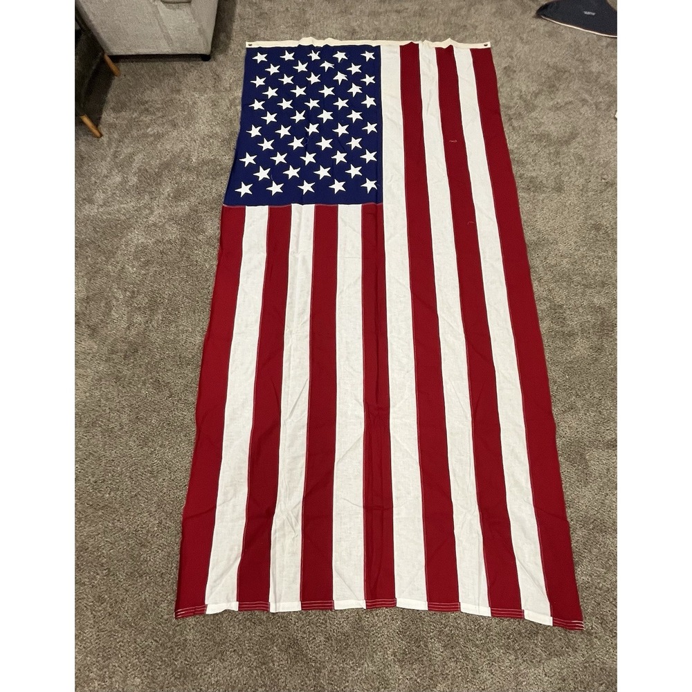 Vintage Vietnam War Burial Flag 5x9.5 Valley Forge Cotton Medal Memorial Lot